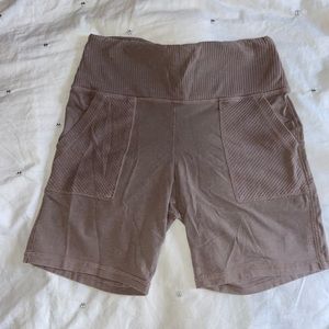 Greyson purple bike shorts!